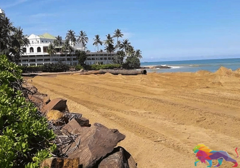 கல்கிஸ்ஸ ஹோட்டலுக்கு அருகில் கடலை நிரப்புவது மெகா பொலிஸ் திட்டத்தின் ஒரு பகுதி