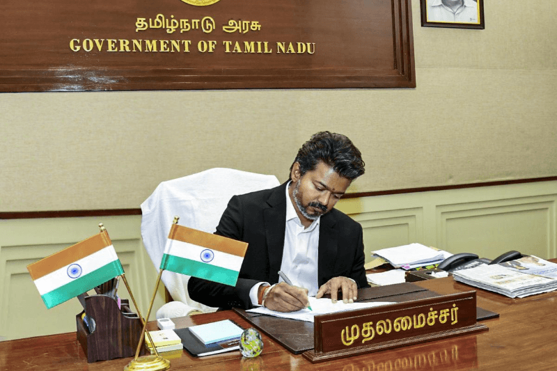 விஜய்க்கு எதிராக யாழ்ப்பாணத்தில் போராட்டம்!