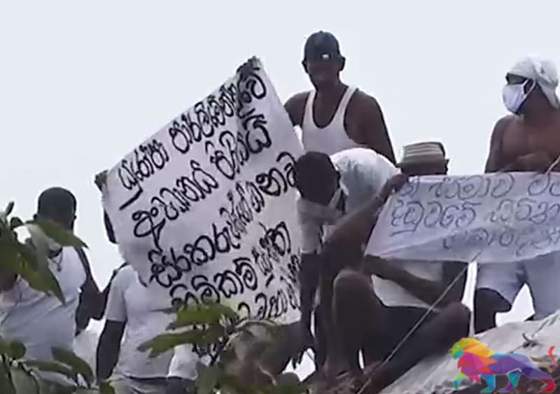 மனித உரிமைகளைப் பாதுகாக்க ஐரோப்பிய ஒன்றியம் தலையிடக் கோரி கைதிகள் ஆர்ப்பாட்டம்!