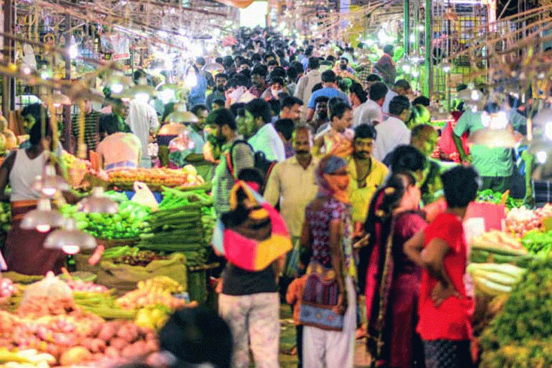 நாளை முதல் தளர்வுகளற்ற முழு ஊரடங்கு- கடை வீதிகளில் அலை மோதும் மக்கள் கூட்டம்!