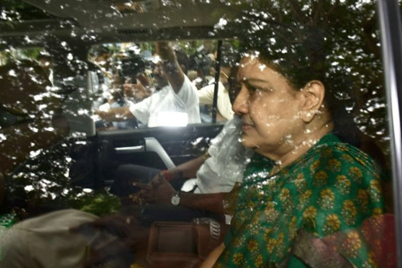 அடக்குமுறைக்கு அடிபணிய மாட்டேன்! வி.கே. சசிகலா