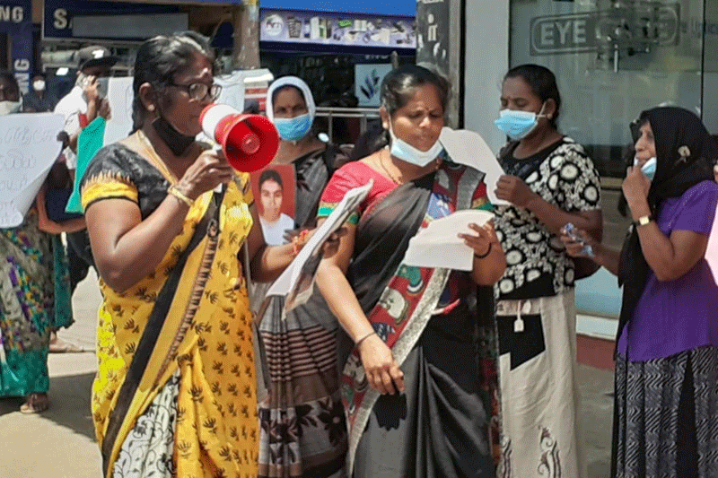 இலங்கையிடம் நீதியை வழங்கும் பொறிமுறையை சர்வதேசம் வழங்கியிருப்பது மிகவும் வேதனையான விடயம்! காணாமல் ஆக்கப்பட்டவர்களின் உறவினர்கள்