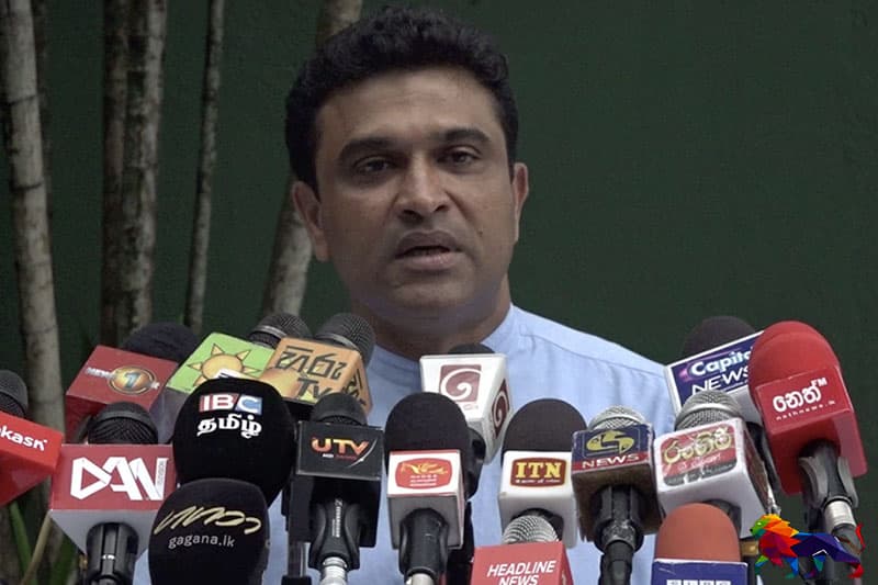 முஸ்லிம் சமூகமே சஹ்ரான்களே” எனக் கூறிய கோத்தாபயவின் பேச்சாளர் மன்னிப்புக் கோர வேண்டும் - நலின் பண்டார