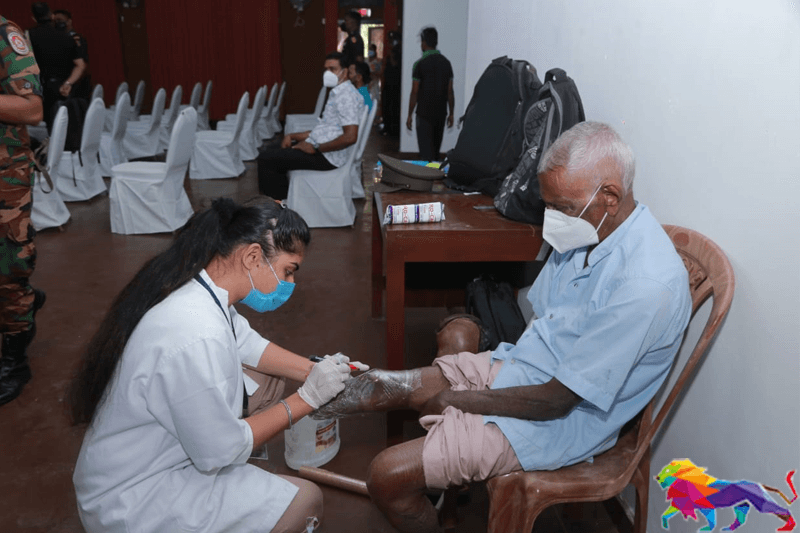 இந்தியா நடத்தும் செயற்கைக்கால் முகாம்