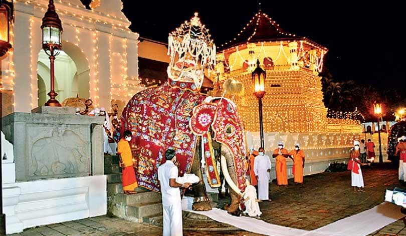 இறுதி ரந்தோலி பெரஹராவைக் காண இணைந்த ஜனாதிபதி