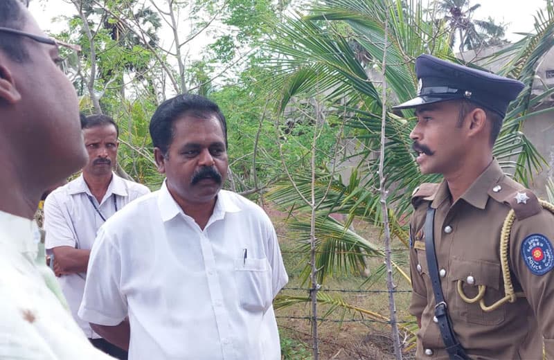 மண்டைதீவு காணி சுவீகரிப்புக்கு எதிர்ப்பு
