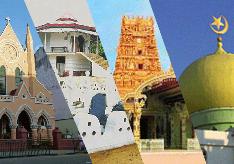 கோவில், விகாரை, பள்ளிவாசல்களின் சொத்து மதிப்பு ஆராய்வு