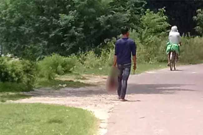 தங்கையின் தலையுடன் பொலிஸில் சரணடைந்த அண்ணன்!