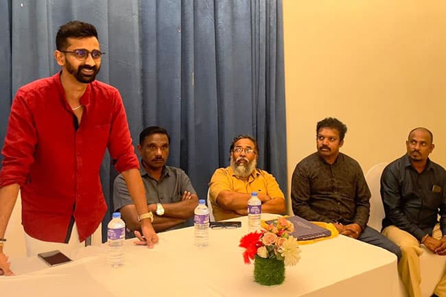 நுவரெலியா ஊடகவியலாளர்களை சந்தித்த ஜீவன்!