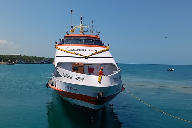 இன்று முதல் டிசம்பர் வரை நாகப்பட்டினம் - காங்கேசன்துறை கப்பல் சேவை இடைநிறுத்தம்!