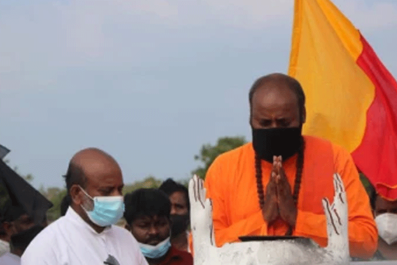 விக்னேஸ்வரனின் பொது வேட்பாளராக களமிறங்க தயாரில்லை! வேலன் சுவாமி