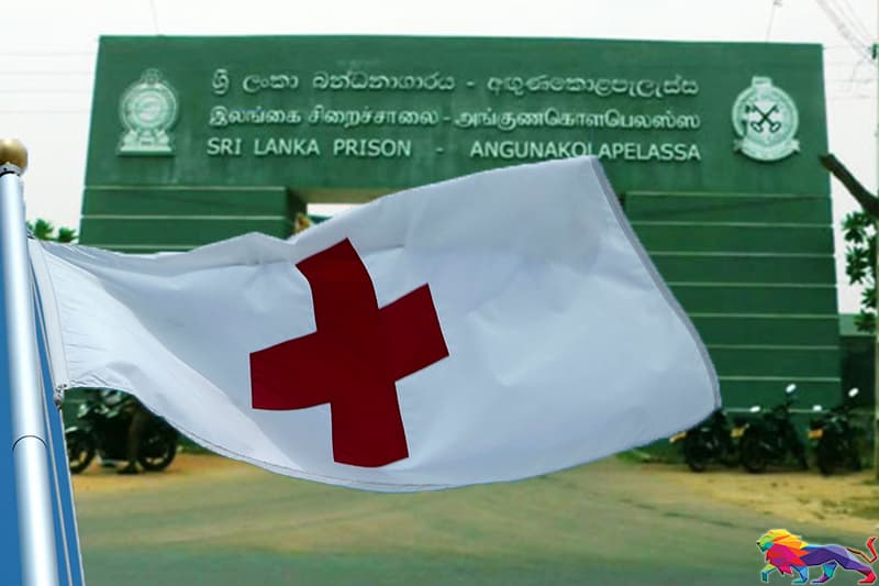 உடனடியாக அங்குனகொலபெலெஸ்ஸ சிறைச்சாலைக்குச் செல்லுமாறு செஞ்சிலுவை சங்கத்திடம் கோரிக்கை!