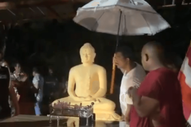 திருமலையில் அகற்றப்பட்ட புத்தர் சிலை மீண்டும் அதே இடத்தில் நிறுவப்படும்; அநுர அரசு பல்டி!