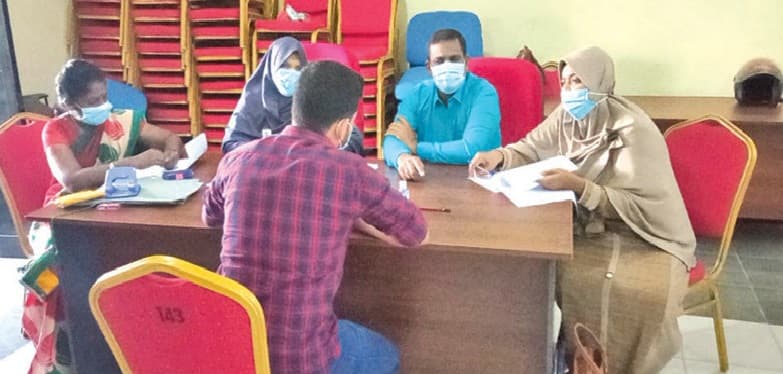 காத்தான்குடியில் இளம் தொழில் முயற்சியாளர்களுக்கு நேர்முகப் பரீட்சை!