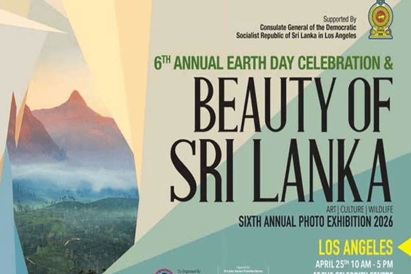 Beauty of Sri Lanka புகைப்படக் கண்காட்சி இன்று லொஸ் ஏஞ்சல்ஸில்!