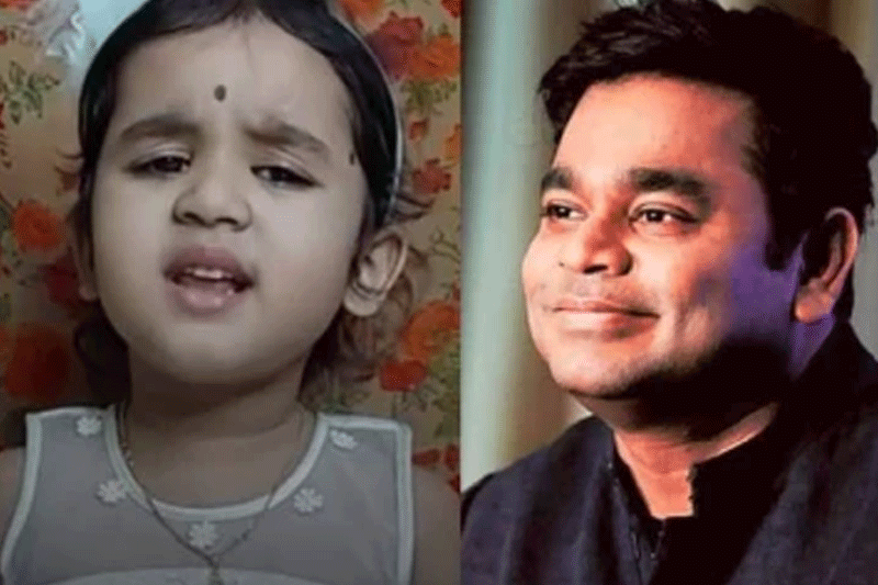 ஏ .ஆர் ரஹ்மானின் கவனத்தை ஈர்த்த வைரல் வீடியோ!