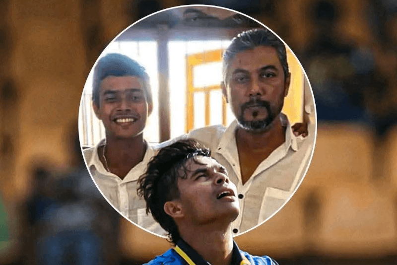 தந்தையின் இறுதிச் சடங்கை முடித்துவிட்டு இன்று அதிகாலையே டுபாய் சென்றார் துனித்!