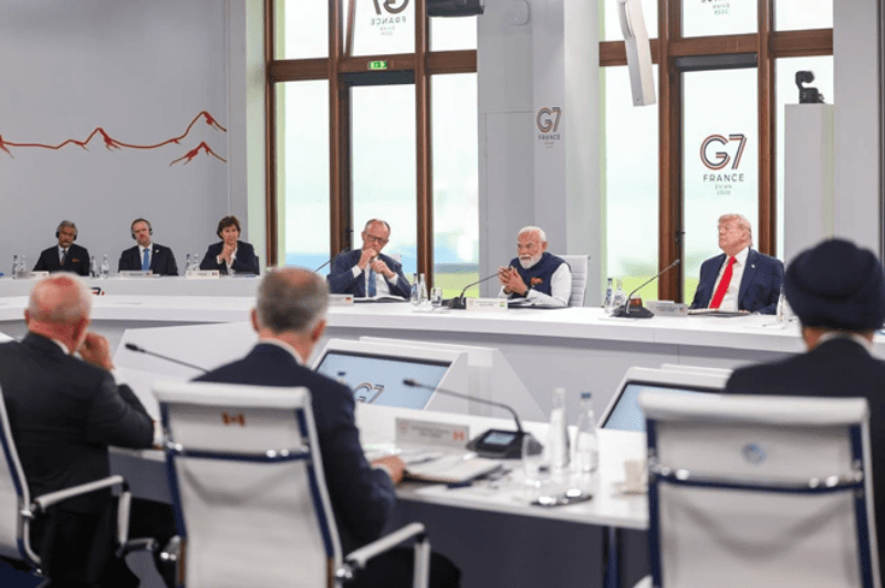 உறுப்பு நாடாக இல்லாதபோதிலும் G7 வல்லரசுகளுக்கு மத்தியில் இந்தியாவிற்கு விசேட இடம்!