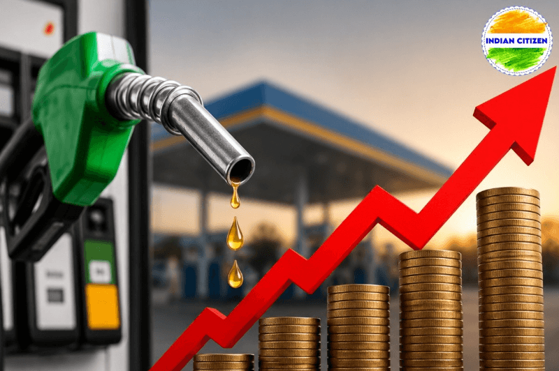 இந்தியாவில் பெற்றோல், டீசல் விலைகள் 3%க்கும் அதிகமாக உயர்வு!
