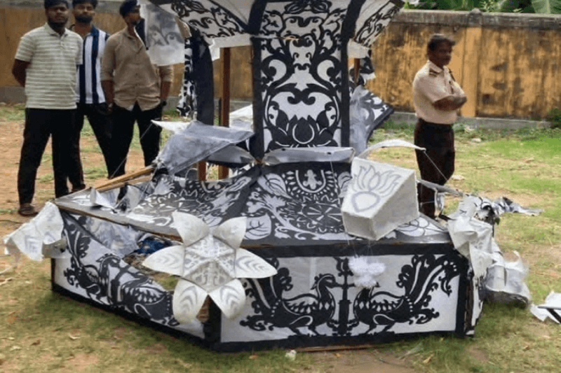 யாழ். பல்கலைக்கழகத்தில் வெசாக் கூடுகள் சேதமாக்கப்பட்டமைக்கு கடும் கண்டனம்!
