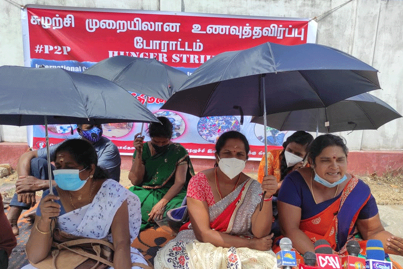 மட்டக்களப்பில் 10வது நாளாக சுழற்சிமுறையிலான உண்ணாவிரதம் தொடர்கிறது!
