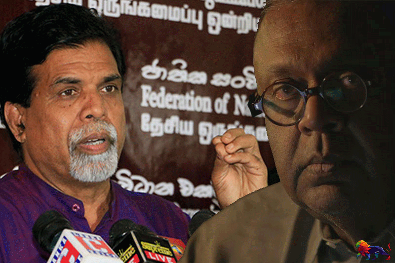 மங்கள வேறொரு கேம் காட்டுகிறார் தேசபக்தி தேசிய இயக்கம்!