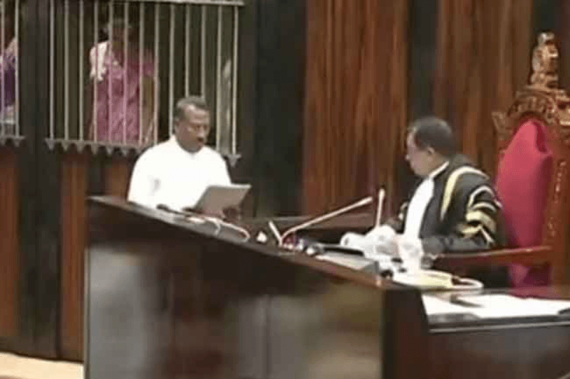மரிக்கார் மொஹம்மட் தாஹிர் எம்.பியாக சத்தியப்பிரமாணம்!
