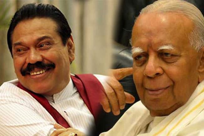 சம்பந்தனின் மனஉறுதிக்கு மஹிந்த பாராட்டு