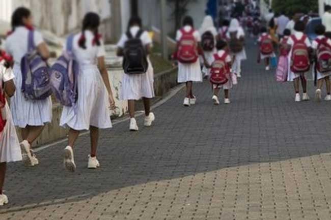 பாடசாலை மாணவர்களுக்கு மகிழ்ச்சிகர செய்தி