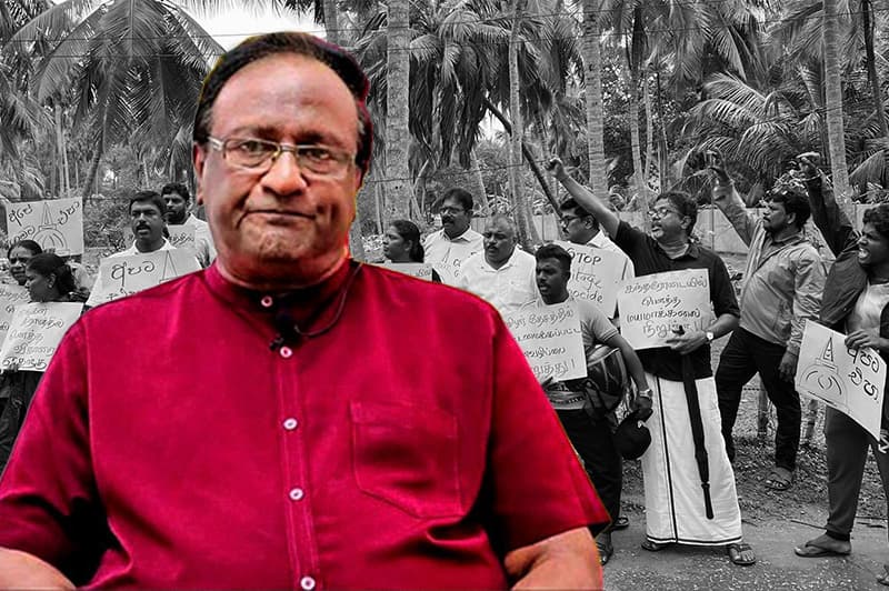 நீதவான் தொடர்பில் இனவாத கருத்து; வீரசேகரவுக்கு எதிராக வடக்கில் போராட்டம்