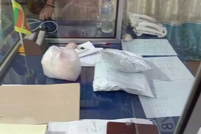 ஐஸ் போதைப்பொருள் கையிருப்பு கண்டுபிடிப்பு