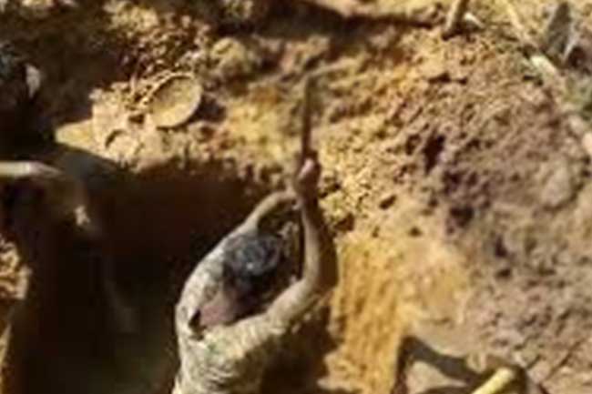 சுரங்கம் இடிந்து விழுந்ததில் இருவர் பலி