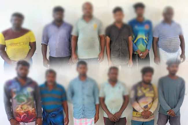 இந்திய மீனவர்கள் 12 பேர் கைது!