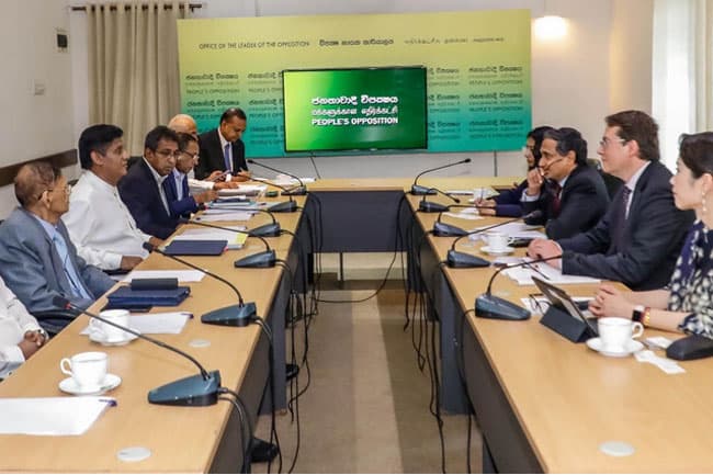 IMF பிரதிநிதிகளுடன் சஜித் சந்திப்பு!