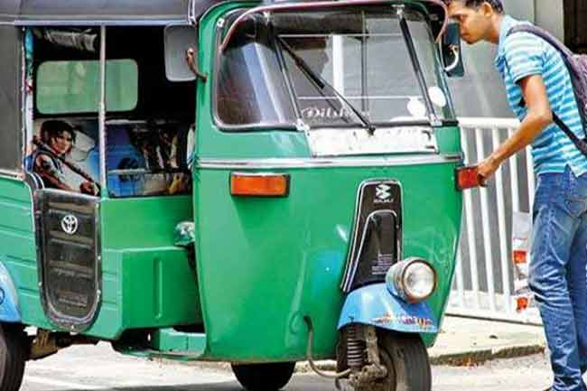 கட்டணமானி பொருத்தாக முச்சக்கர வண்டிகளுக்கு தடை