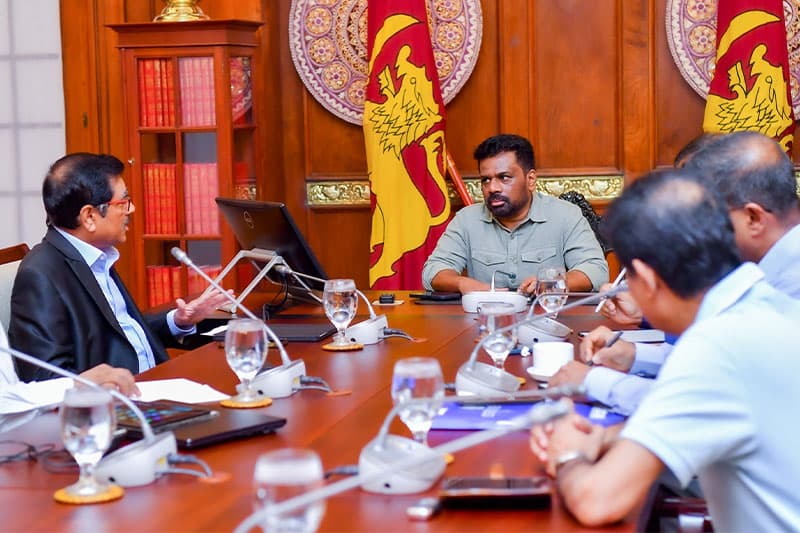 அமெரிக்கத் தீர்வை வரிக் கொள்கை குறித்து ஜனாதிபதியுடன் விசேட கலந்துரையாடல்!