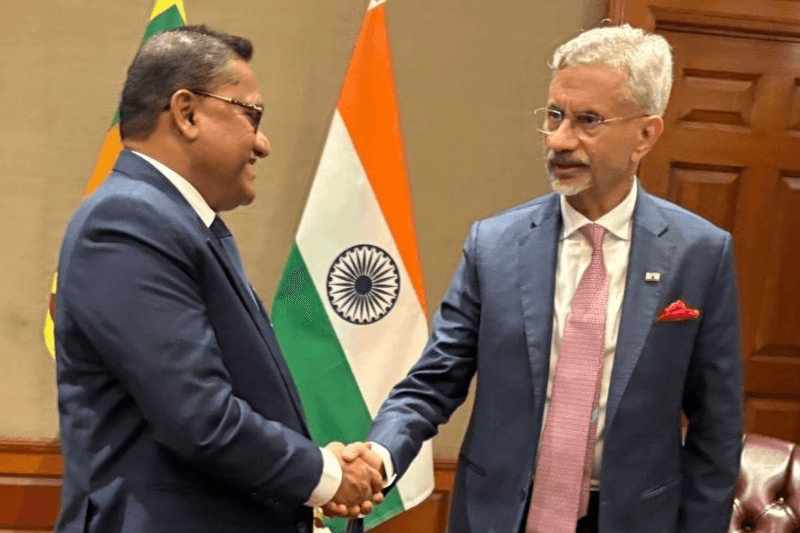 அமெரிக்காவில் ஜெய்சங்கர், அலிசன் ஹூக்கரை சந்தித்த விஜித ஹேரத்!
