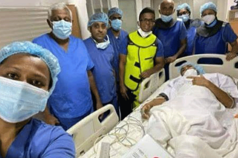 நாடாளுமன்ற உறுப்பினர் ஹரினுக்கு இதய சத்திரசிகிச்சை!