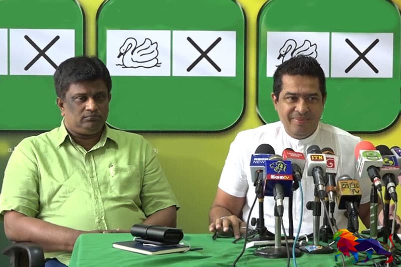 “கோட்டாபயவின் குடியுரிமை எமக்கு பொருட்டல்ல. மக்கள் நீதிமன்றத்தில் அவரைத் தோற்கடிப்போம்” - ஐதேக