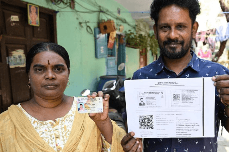 திருச்சி முகாம் வாழ் இலங்கை அகதி ஒருவர் முதன்முறையாக வாக்களிக்கத் தயார்!