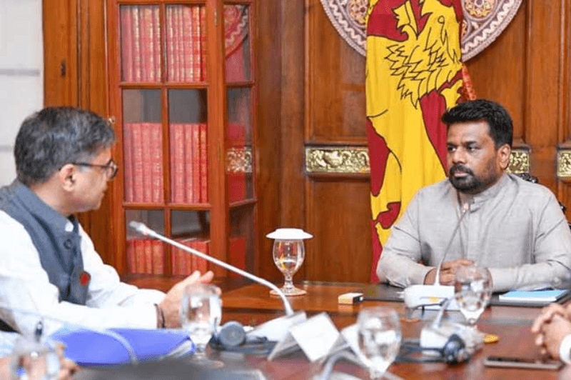பல சுற்றுக் கலந்துரையாடல்களுக்குப் பின் புறப்பட்டார் இந்திய வெளியுறவுச் செயலாளர்!