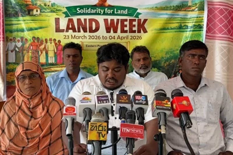 கிழக்கில் ஒரு இலட்சம் ஏக்கர் நிலம் 'சிங்கள குடியேற்றங்களுக்கும் வெளிநாட்டு நிறுவனங்களுக்கும் வழங்கப்பட்டுள்ளது'