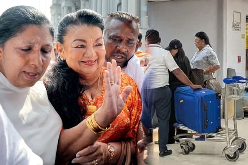 ஷிரந்தி அவசரமாக சிங்கப்பூர் பயணம்: FCID அழைப்பாணை குறித்து குடும்பத்தினர் விளக்கம்!